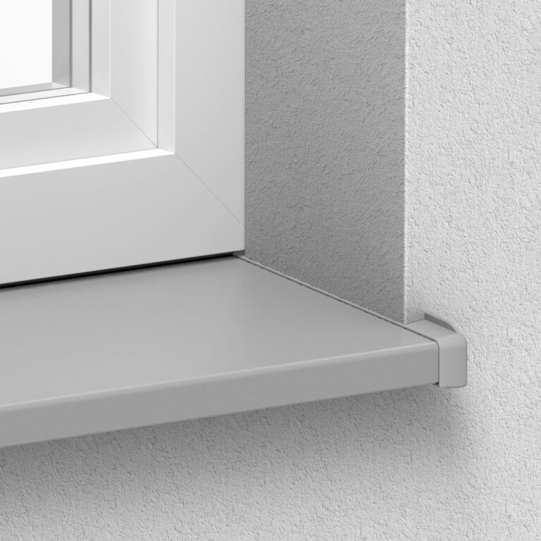 helopal Außenfensterbank mit Putzanschluss